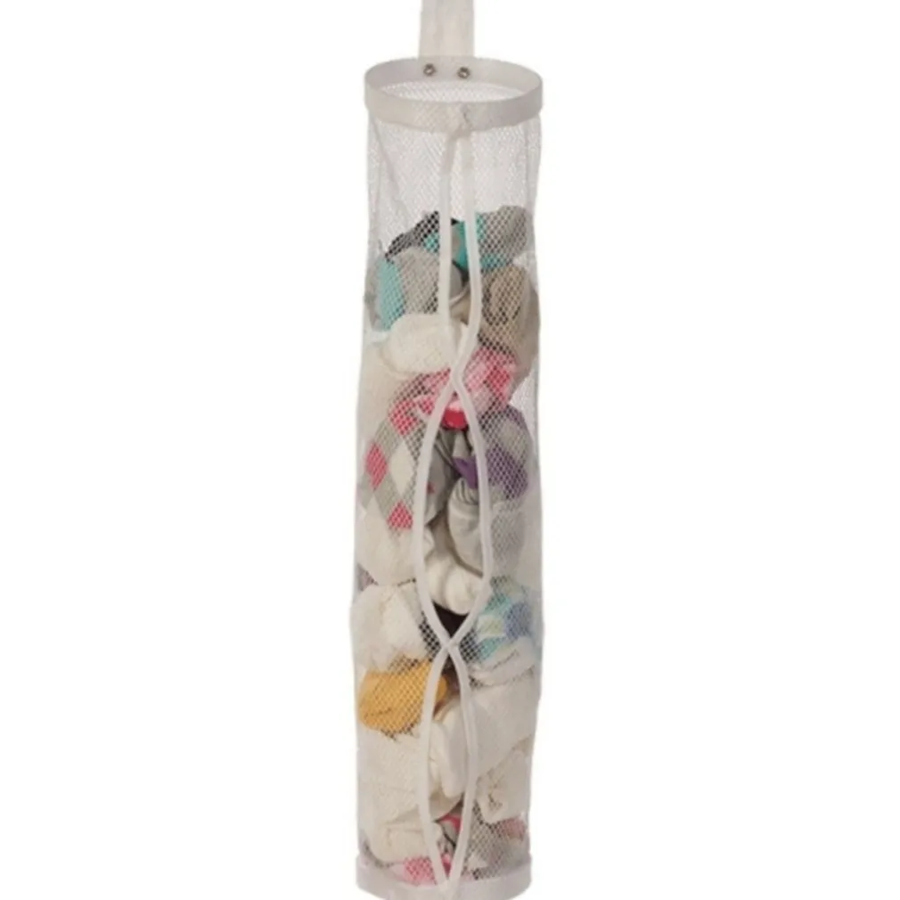 ORGANIZZATORE SOSPESO PER CALZINI CALZE DA ARMADIO ORGANIZER CONTENITORE IN RETE