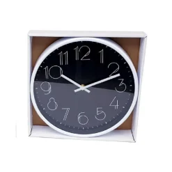 OROLOGIO DA PARETE ANALOGICO ROTONDO CUCINA STANZA CASA ARREDAMENTO 25 CM 206707