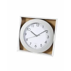 OROLOGIO DA PARETE MURO ANALOGICO TONDO CUCINA STANZA CASA DIAMETRO 25CM 161628