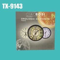 OROLOGIO DA PARETE MURO DIAMETRO 30CM CASA CUCINA VARI MODELLI ASSORTITI TX-9143