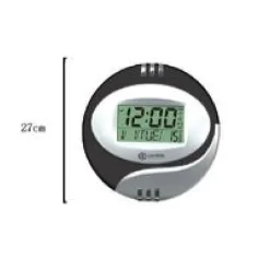 OROLOGIO DA PARETE TAVOLO DIGITALE DISPLAY LCD SVEGLIA MISURA TEMPERATURA TX-8416