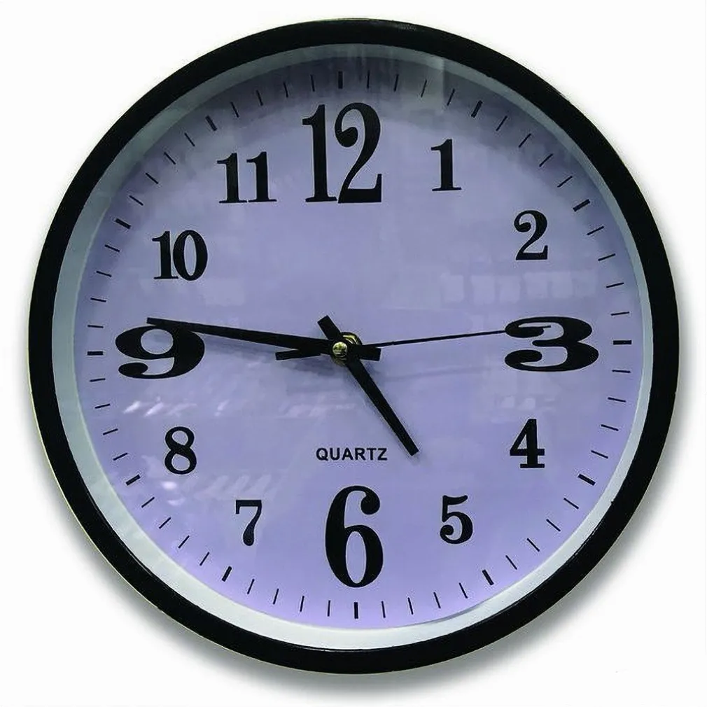OROLOGIO DA PARETE TONDO MOVIMENTO AL QUARZO ACCESSORIO DECORAZIONE ARREDO CASA