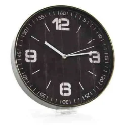 OROLOGIO DA PARETE TONDO MOVIMENTO SILENZIOSO 30X4CM PLASTICA VARI COLORI 738869