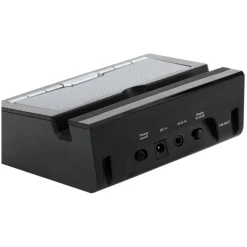 OROLOGIO SVEGLIA PER IPHONE/IPOD DOCKING STATION LETTORE AUDIO MP3 AUX RADIO