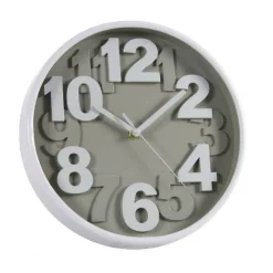 OROLOGIO TONDO MODERNO DA PARETE 25X4CM VARI COLORI ASSORTITI IN PLASTICA 805530