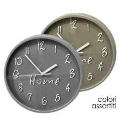 OROLOGIO 30X4 CM DA PARETE HOME CLASSICO DESIGN MODERNO COLORI ASSORTITI 798153