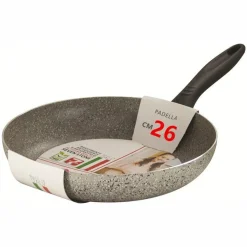PADELLA ANTIADERENTE ANTIGRAFFIO 7 STRATI Ø 14-16-18-20-22-24-26-28-30-32 CM CUCINA