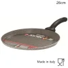 PADELLA BISTECCHIERA TONDA MULTIUSO CUCINA ANTIADERENTE ANTIGRAFFIO 7 STRATI DA 26/30CM