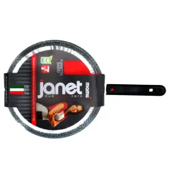 PADELLA FORNETTO BASSO ANTIADERENTE Ø28CM 7 STRATI PFOA FREE CON MANICI ESTRAIBILI 037852M