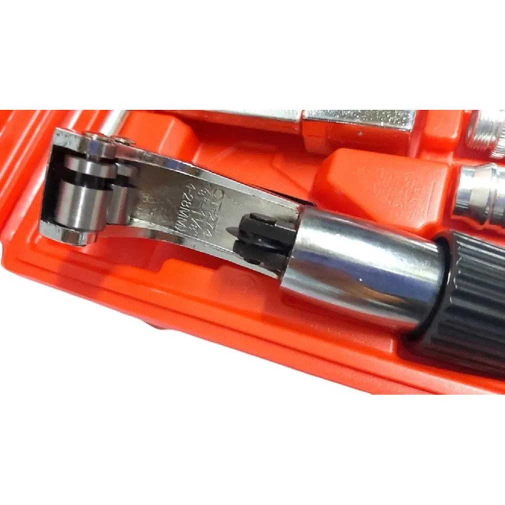 PAGLIETTATRICE SVASATUBI SVASATRICE TAGLIA TUBI CON ACCESSORI IN VALIGETTA N278