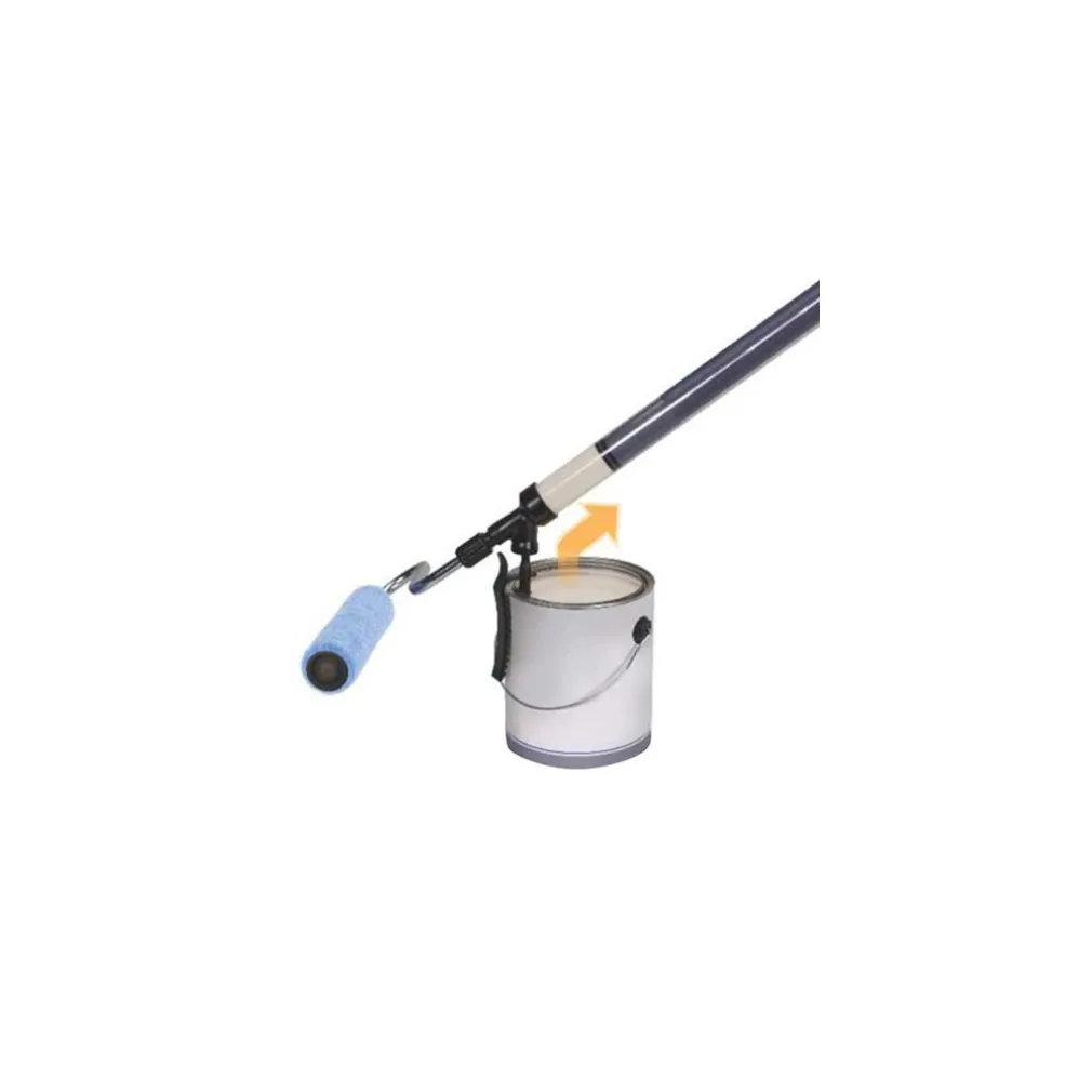 PAINT ROLLER RULLO DA PITTURA ASTA TELESCOPICA 23 CM PER PARETI STANZA NO GOCCE