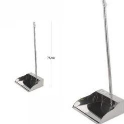 PALETTA IN METALLO ZINCATO 30X25CM H75 CON MANICO ALZAPATTUME SPESSORE 1MM