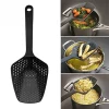 PALETTA SCOLA PASTA VERDURE FILTRO COLINO ACQUA STRUMENTI CUCINA COTTURA PLASTICA
