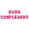 PALLONCINI DI BUON COMPLEANNO PER FESTA PARTY DECORAZIONE STRISCIONE GONFIABILE