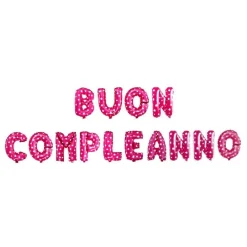 PALLONCINI DI BUON COMPLEANNO PER FESTA PARTY DECORAZIONE STRISCIONE GONFIABILE