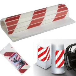 PANNELLO ADESIVI ANTIURTO PER GARAGE BOX MODULABILE PARAURTI AUTO 32 X 40 CM