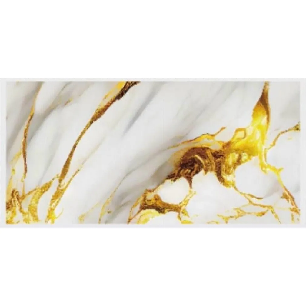 PANNELLO ADESIVO EFFETTO MARMO PERLATO DORATO PARETI PARASCHIZZI 300X60CM STANZA