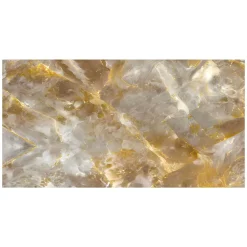 PANNELLO ADESIVO EFFETTO MARMO PERLATO DORATO 120X300CM PARETI PARASCHIZZI STANZA