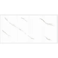 PANNELLO ADESIVO EFFETTO MARMO BIANCO STRIATURE PARETI PARASCHIZZI 300X60CM STANZA