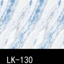 PANNELLO ADESIVO EFFETTO MARMO BIANCO CON RIFLESSI BLU 120X300CM PARETI PARASCHIZZI STANZA