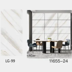 PANNELLO ADESIVO EFFETTO MARMO PERLATO STRIATO PARETI PARASCHIZZI 300X60CM STANZA