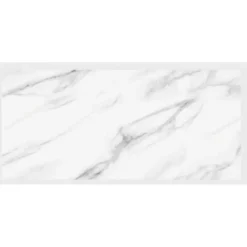 PANNELLO ADESIVO EFFETTO MARMO BIANCO CLASSICO PARETI PARASCHIZZI 300X60CM STANZA