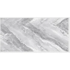 PANNELLO ADESIVO EFFETTO MARMO GRIGIO PERLATO PARETI PARASCHIZZI 300X60CM STANZA