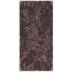 PANNELLO ADESIVO EFFETTO MARMO MARRONE MARMORIZZATO PARETI PARASCHIZZI 300X60 CM