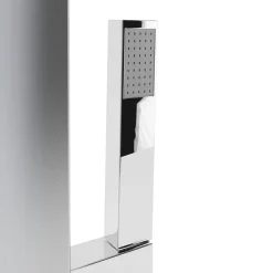 PANNELLO COLONNA DOCCIA CASCATA PIOGGIA UGELLI IDROMASSAGGIO SOFFIONE LUCI LED