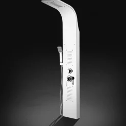 PANNELLO DOCCIA COLONNA CASCATA PIOGGIA UGELLI IDROMASSAGGIO SOFFIONE DOCCETTA