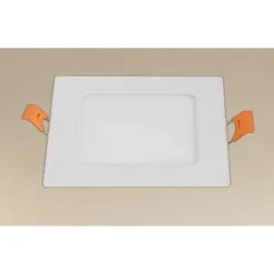 PANNELLO LED 6 WATT DA INCASSO QUADRATO BIANCO 120MM LUCE 3000K-6500K IP20 00083