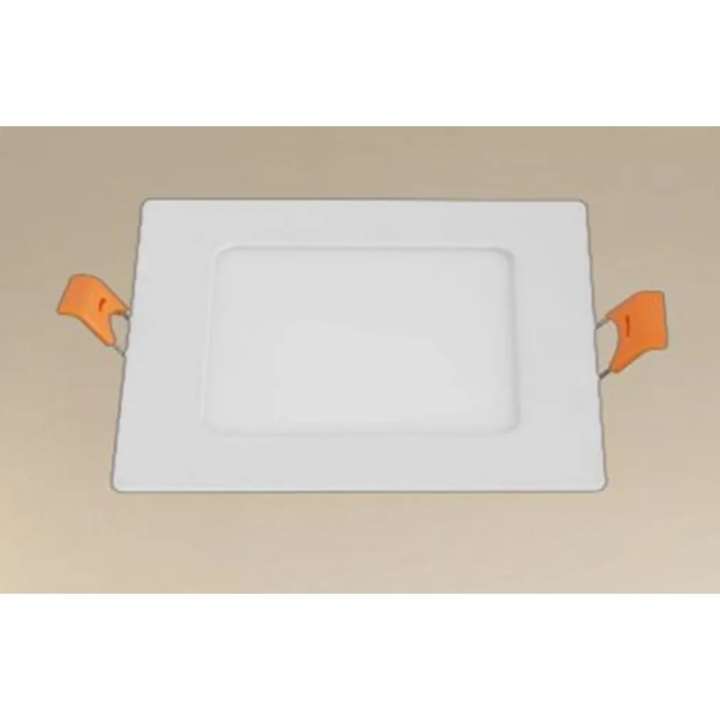 PANNELLO LED 6 WATT DA INCASSO QUADRATO BIANCO 120MM LUCE 3000K-6500K IP20 00083