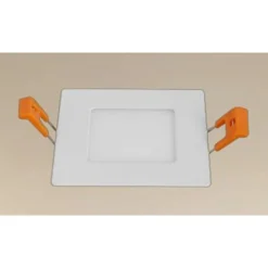 PANNELLO LED 3 WATT DA INCASSO QUADRATO BIANCO 85 MM LUCE 3000K-6500K IP20 00076