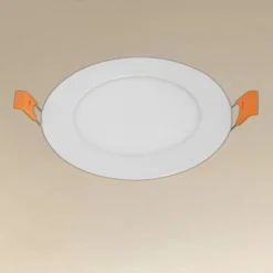 PANNELLO LED 6 WATT DA INCASSO ROTONDO BIANCO Ø120MM LUCE 3000K-6500K IP20 00021