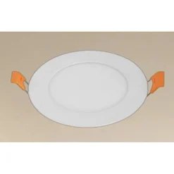 PANNELLO LED 6 WATT DA INCASSO ROTONDO BIANCO Ø120MM LUCE 3000K-6500K IP20 00021