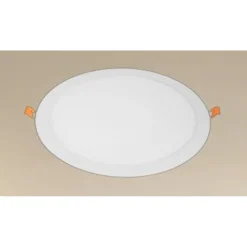 PANNELLO LED 24 WATT DA INCASSO ROTONDO BIANCO Ø300MM LUCE 3000K-6500K IP20 00069