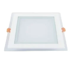 PANNELLO LED INCASSO LUCE 3000K-6500K 18W QUADRATO AM-CS-18 CON BORDO TRAPARENTE 00694