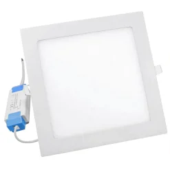 PANNELLO LED QUADRATO INCASSO 18 W CON DRIVER CCT 3000K 4000K 6500K P205A-Q3C