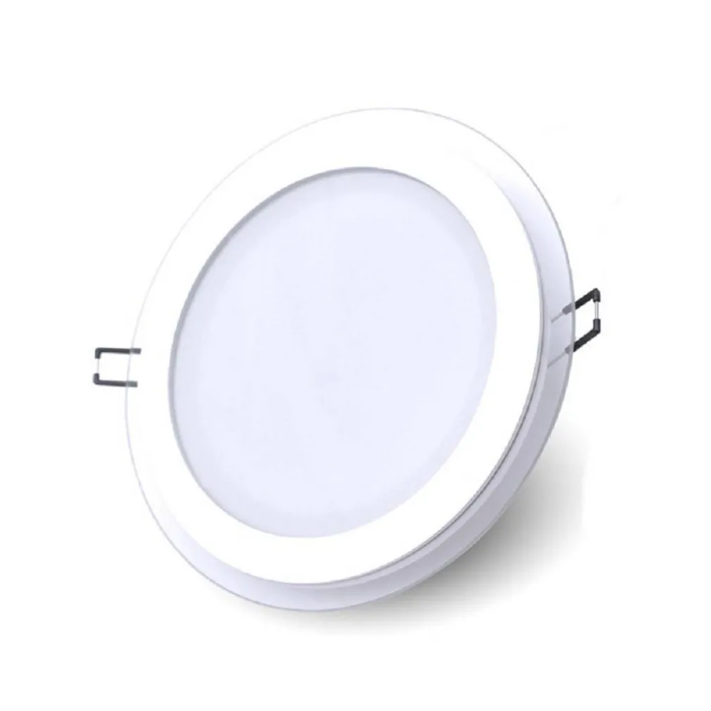 PANNELLO LED SLIM INCASSO BORDO IN VETRO 18W CCT 3 COLORAZIONE DI LUCE P165E-T3C