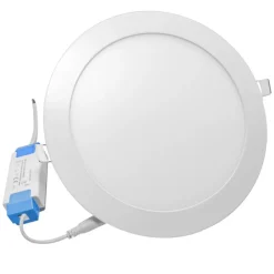 PANNELLO LED TONDO DA INCASSO 6 WATT CON DRIVER CCT 3000K 4000K 6500K P105A-T3C