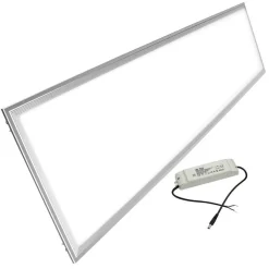 Pannello Led 120x30 40W Rettangolare Plafoniera Led 120x30cm Luce Bianca E Calda