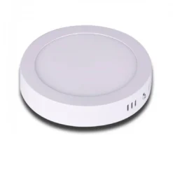 PANNELLO PLAFONIERA LED 12W TONDO PVC LUCE BIANCO CALDO FREDDO NATURALE P170B