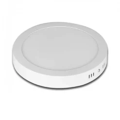 PANNELLO PLAFONIERA LED 24W TONDO PVC LUCE BIANCO CALDO FREDDO NATURALE P