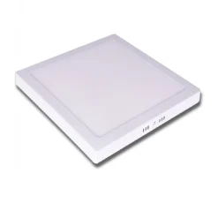 PANNELLO PLAFONIERA LED 24W QUADRATO LUCE BIANCO CALDO FREDDO NATURALE