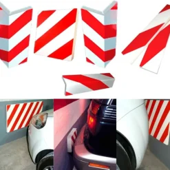 PANNELLO SEGNALETICO PER AUTO E MOTO PARAURTI SALVA PORTA GARAGE PARCHEGGIO