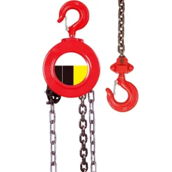 PARANCO MANUALE DA 1 TON CON 3 MT DI CATENE PER SOLLEVAMENTO A SOLLEVATORE HS-1T
