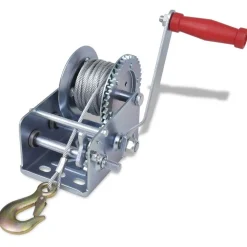 PARANCO MONTACARICHI VERRICELLO GANCIO MANUALE ARGANO 1350 KG CAVO DA 10 MT