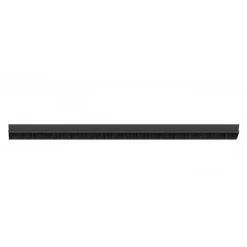 PARASPIFFERI SOTTOPORTA ADESIVO IN PVC NERO CON SPAZZOLA 100CM GUARNIZIONE PORTA