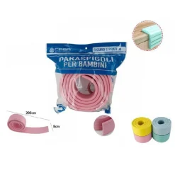 PARASPIGOLI SICUREZZA BORDO TAVOLO COPRISPIGOLI BAMBINI NEONATI 2MT X 8CM 69640