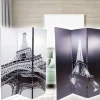 PARAVENTO SEPARE DIVISORIO CON 3 PANNELLI 180X120CM STAMPA FRONTE RETRO PARIGI